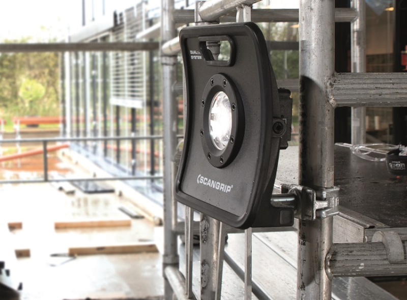 Gerüst Halterung für Scangrip Lampen